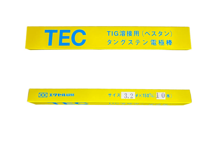 [MisakaZoo 2本入 MO-Pack] エクセル貿易 TECべスタン TIG溶接用 タングステン電極棒 φ3.2×150mm - MisakaZoo