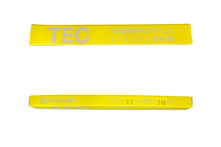[MisakaZoo 2本入 MO-Pack] エクセル貿易 TECセリウム TIG溶接用 タングステン電極棒 φ3.2×150mm - MisakaZoo