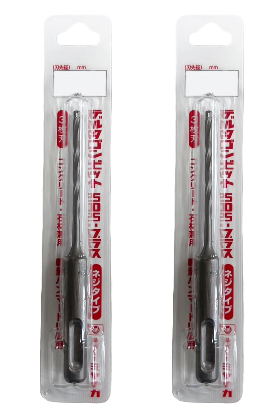 [MisakaZoo MO-Pack] ミヤナガ DLSDS035J デルタゴンビットSDSプラス ネジタイプ（有効長50mm） 刃先径3.5mm 全長116mm - MisakaZoo