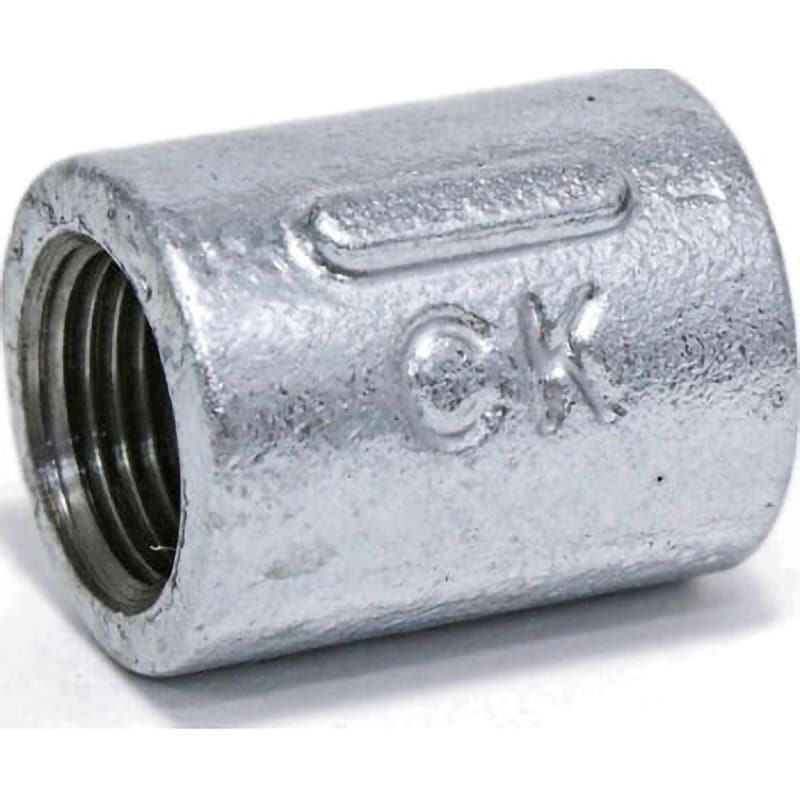 シーケー金属 10Aマルチ 1 クリア継手 4個 白ガス管継手 ソケット