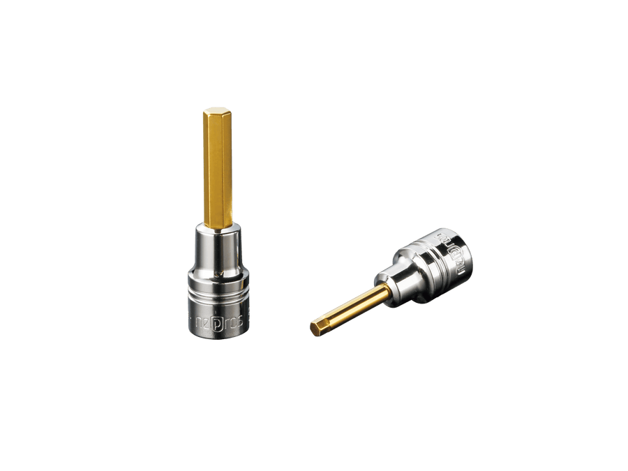 [NBT2-025] Nepros(ネプロス)6.3sq.ヘキサゴンビットソケット 2.5mm 単品1個 - MisakaZoo