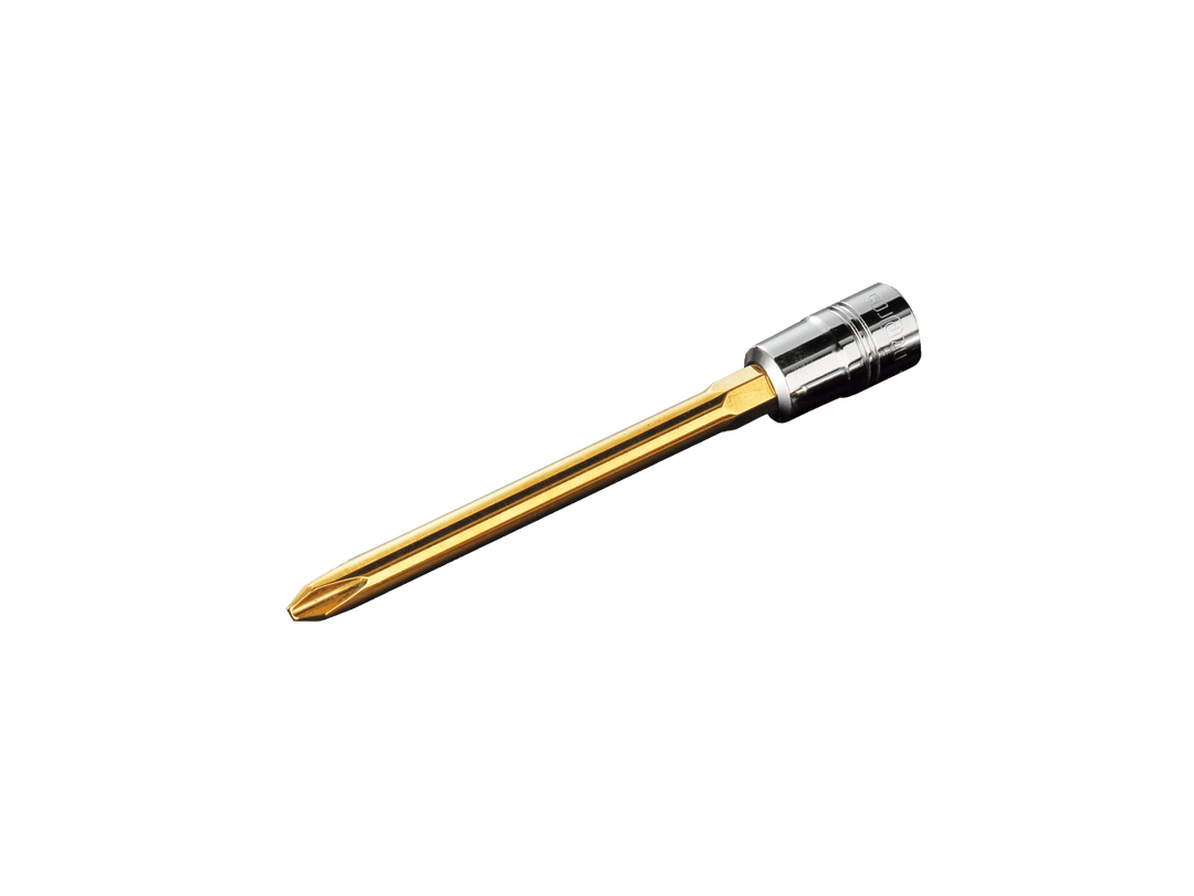 [NBT2P-2L] Nepros(ネプロス)6.3sq.ロングクロスビットソケット No.2プラス 単品1個 - MisakaZoo