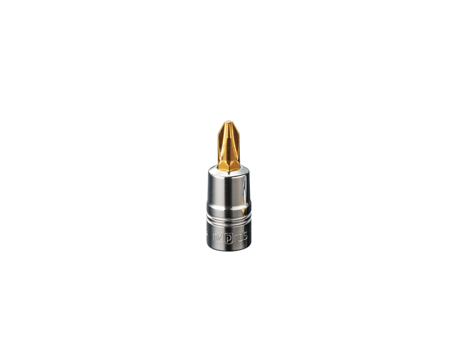 [NBT2P-2SS] Nepros(ネプロス)6.3sq.スタッビクロスビットソケット No.2プラス 単品1個 - MisakaZoo