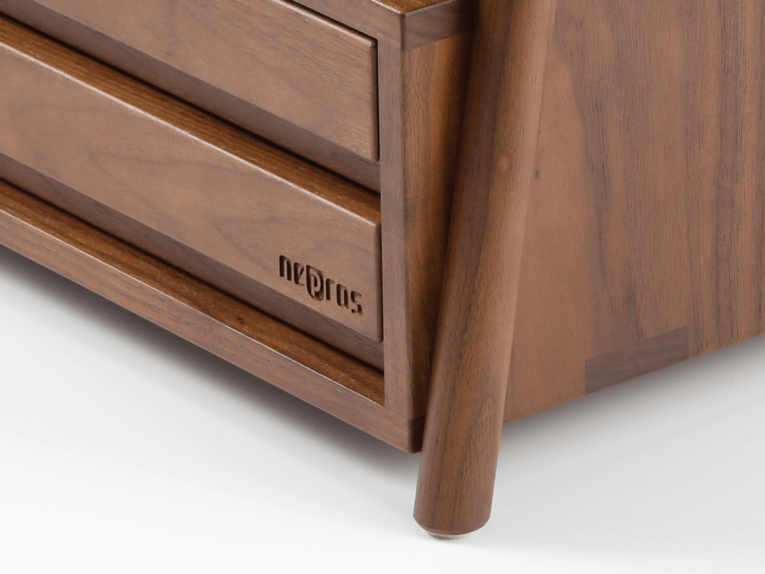 [NEKR-104W] Nepros(ネプロス)nepros neXT チェスト Walnut (4段3引出し) 単品1台 - MisakaZoo