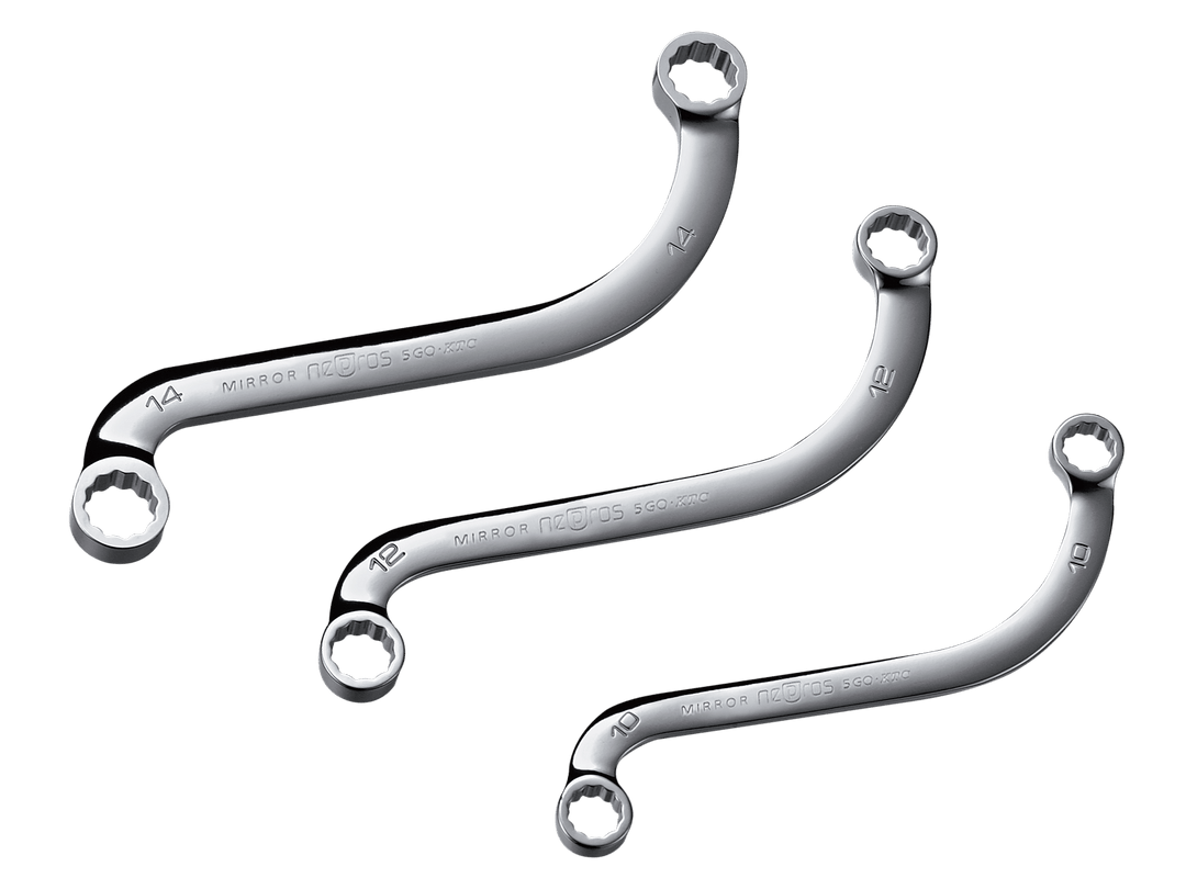[NM12-15] Nepros(ネプロス)S字めがねレンチ 15mm 単品1本 - MisakaZoo
