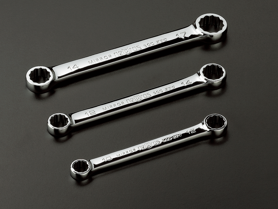 [NM1S-1214] Nepros(ネプロス)ストレートショートめがねレンチ 12×14mm - MisakaZoo