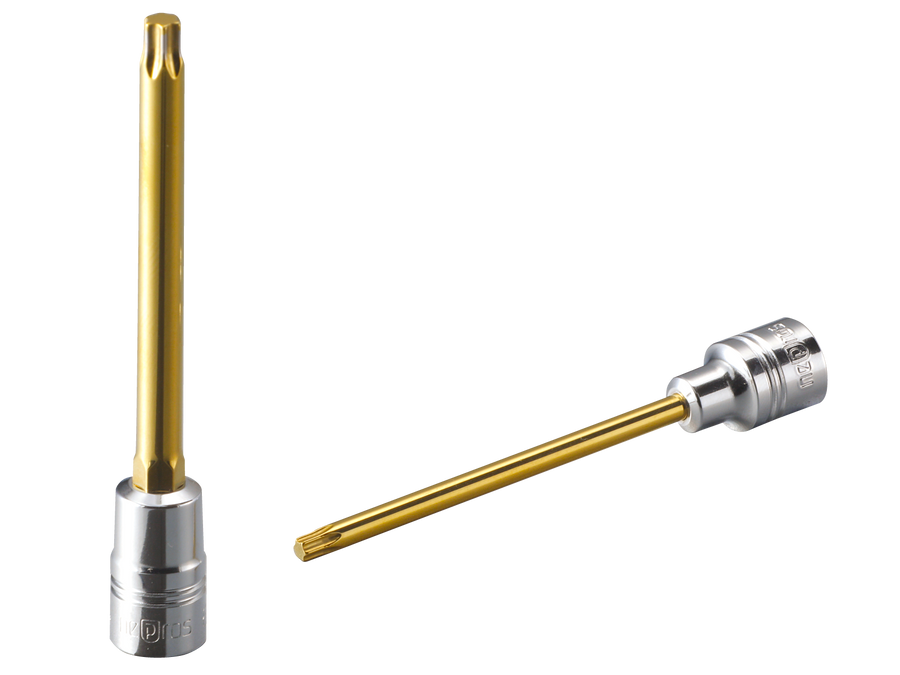 [NQ4T20L] Nepros(ネプロス)6.3sq.ロングT型トルクスビットソケット T20 単品1個 - MisakaZoo