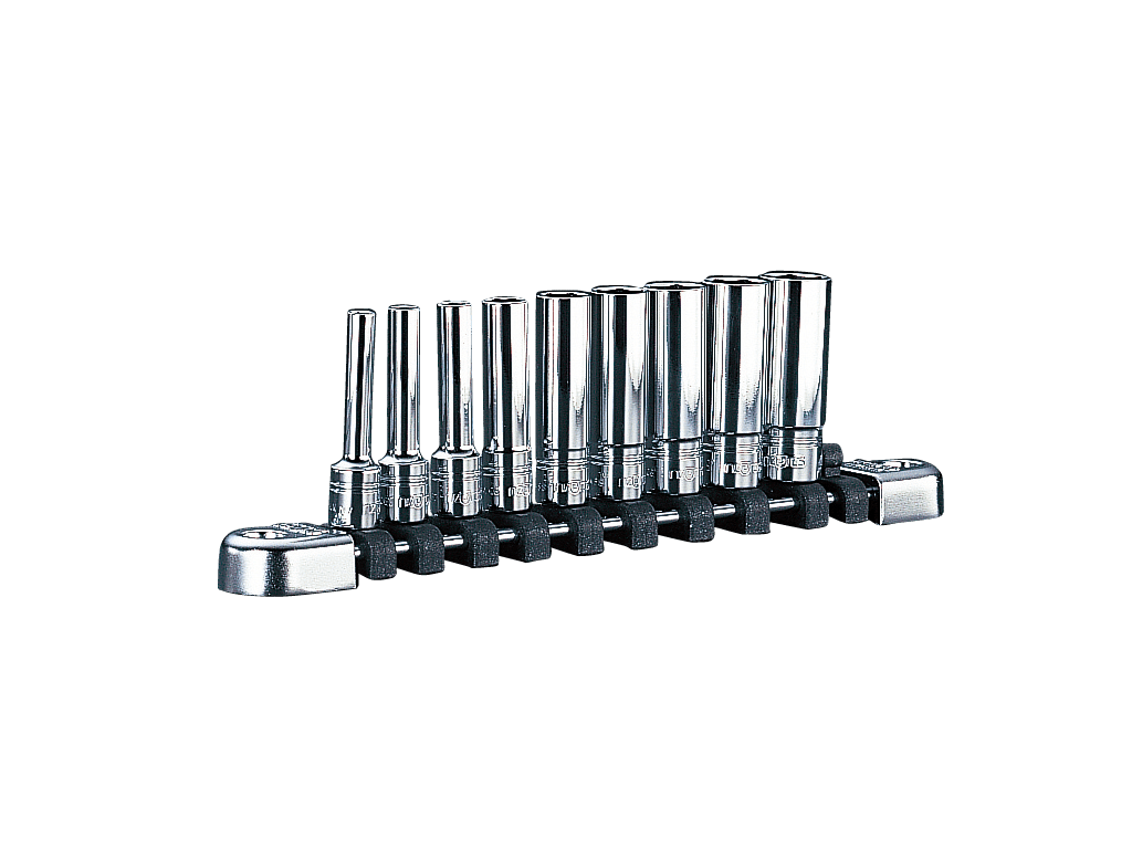 [NTB2L09A] Nepros(ネプロス)6.3sq.ディープソケットセット（六角）[9コ組] セット品9個 - MisakaZoo