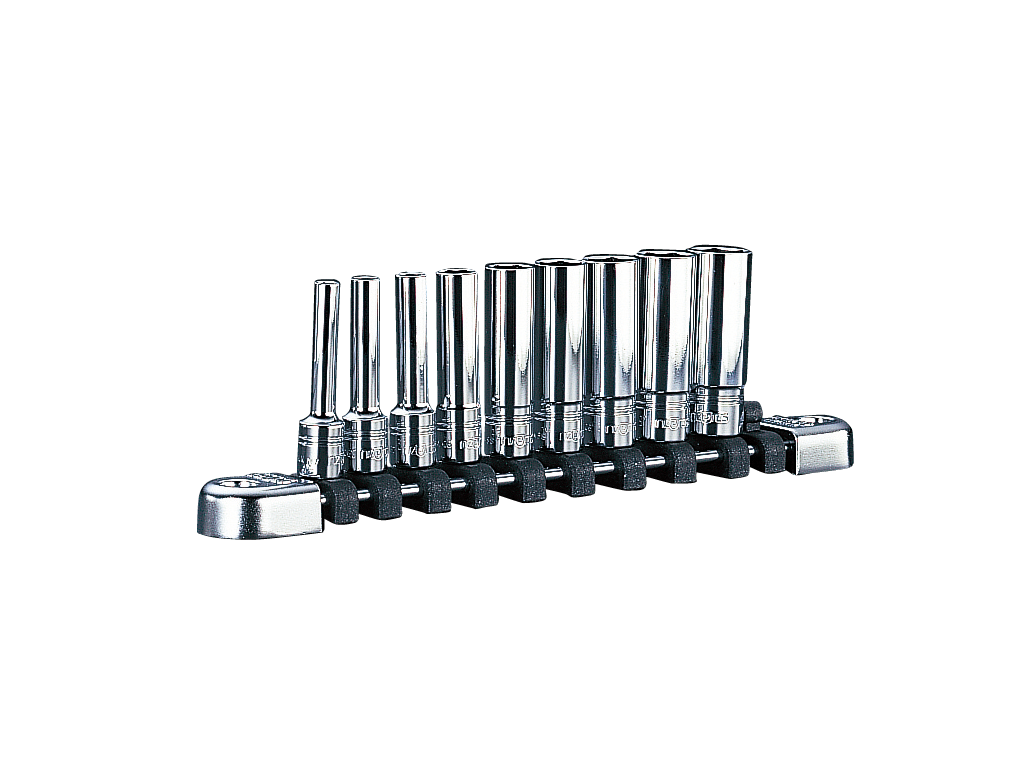 [NTB2L09A] Nepros(ネプロス)6.3sq.ディープソケットセット（六角）[9コ組] セット品9個 - MisakaZoo