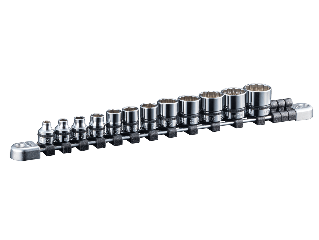 [NTB312XA] Nepros(ネプロス)9.5sq.ソケットセット（六角・十二角）[12コ組] セット品12個 - MisakaZoo