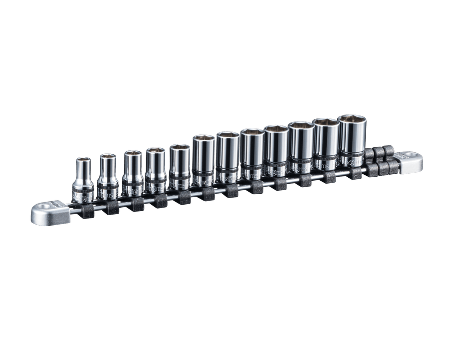 [NTB3M12A] Nepros(ネプロス)9.5sq.セミディープソケットセット[12コ組] セット品12個 - MisakaZoo