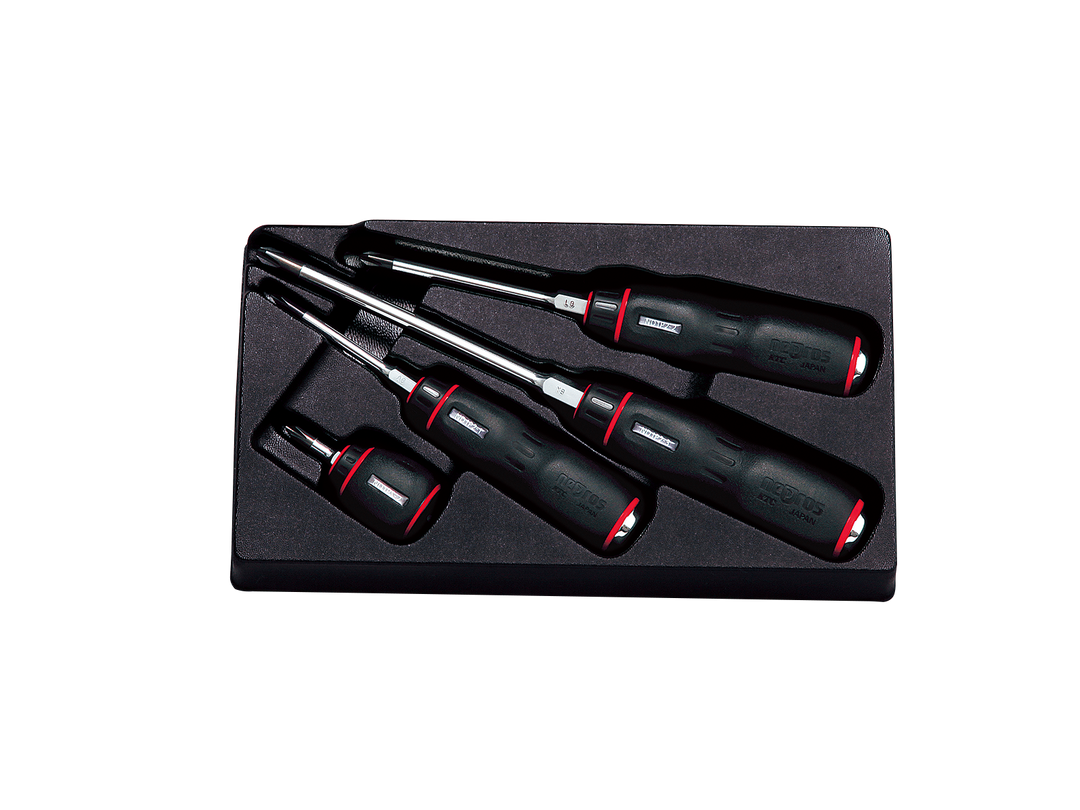 [NTD1P04] Nepros(ネプロス)樹脂柄クロスドライバセット[4本組] セット品4本 - MisakaZoo