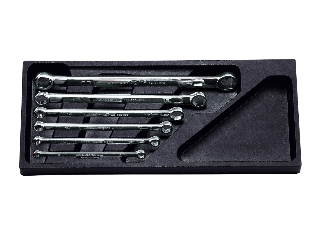 [NTM106H] Nepros(ネプロス)ストレートスタンダードヘックスめがねレンチセット[6本組] セット品6本 - MisakaZoo