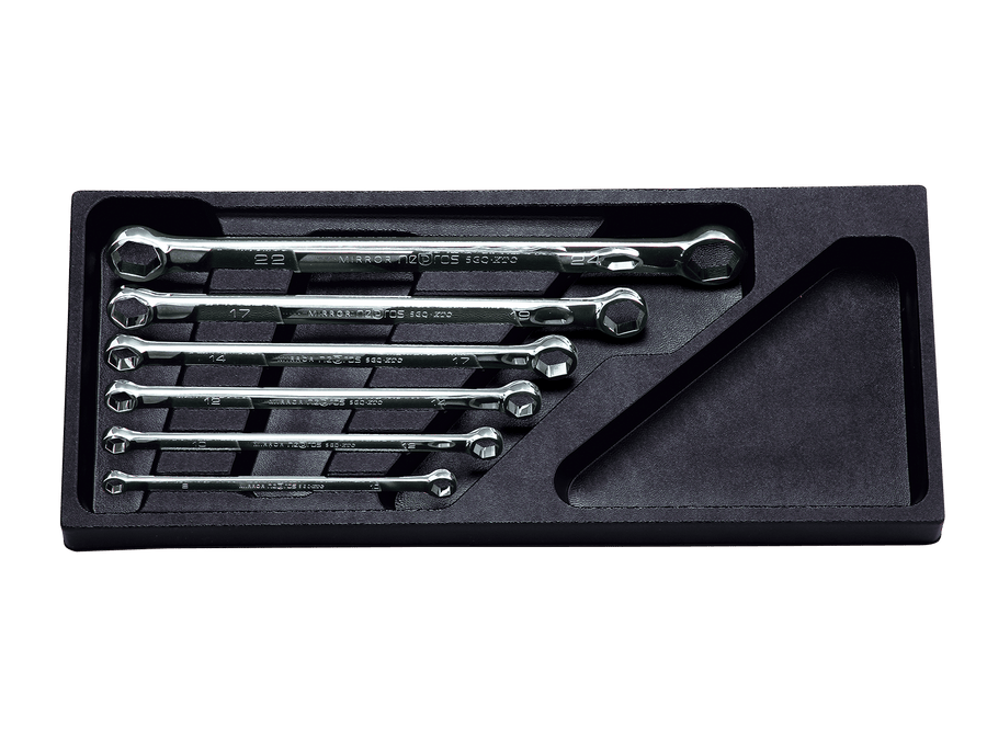 [NTM106H] Nepros(ネプロス)ストレートスタンダードヘックスめがねレンチセット[6本組] セット品6本 - MisakaZoo