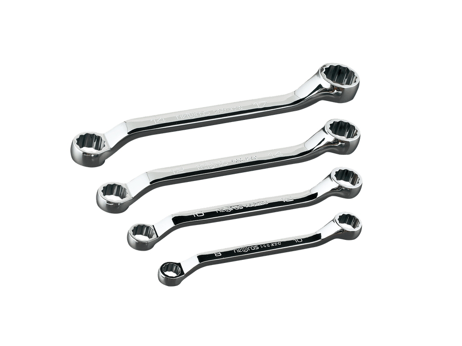[NTM5S04] Nepros(ネプロス)45°×6°ショートめがねレンチセット[4本組] セット品4本 - MisakaZoo