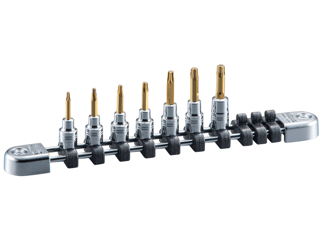 [NTQ4T07] Nepros(ネプロス)6.3sq.T型トルクスビットソケットセット[7コ組] セット品7個 - MisakaZoo