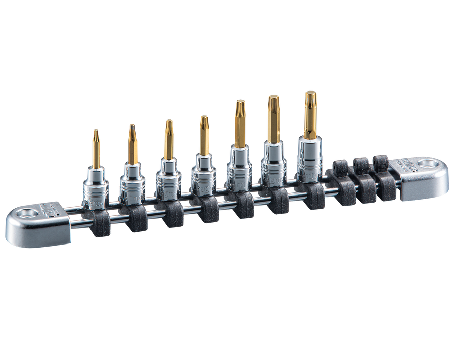[NTQ4T07] Nepros(ネプロス)6.3sq.T型トルクスビットソケットセット[7コ組] セット品7個 - MisakaZoo