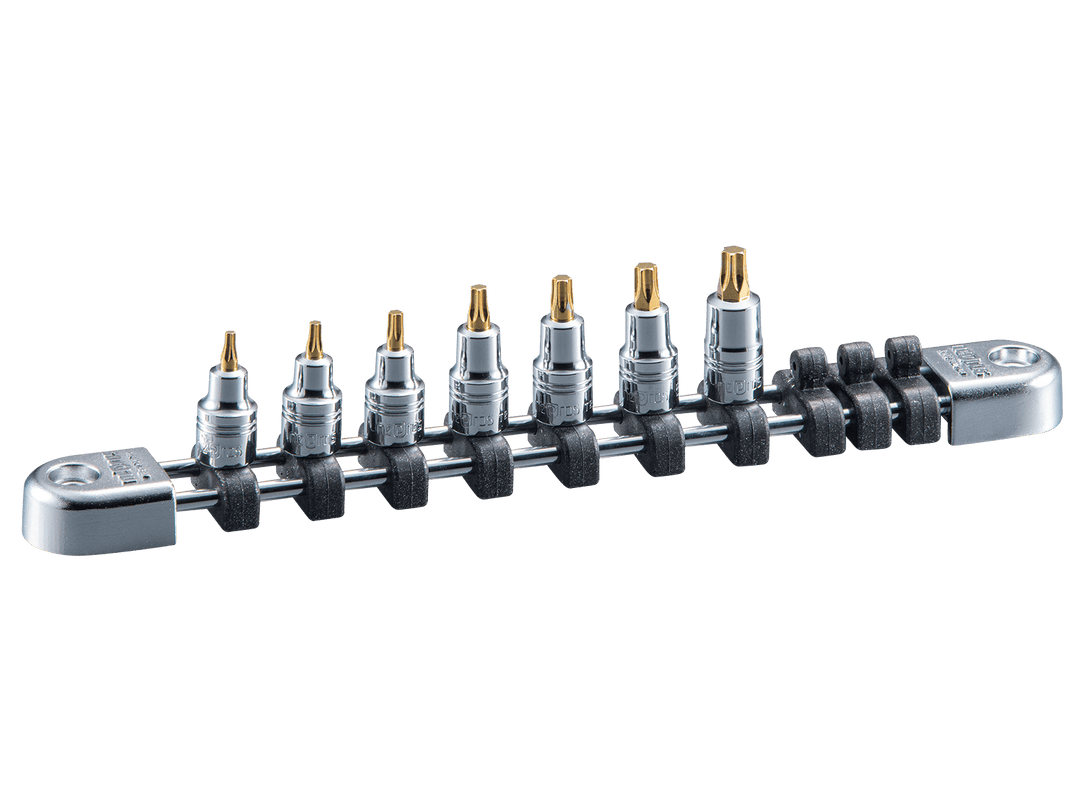 [NTQ4T07SS] Nepros(ネプロス)6.3sq.スタッビT型トルクスビットソケットセット[7コ組] セット品7個 - MisakaZoo