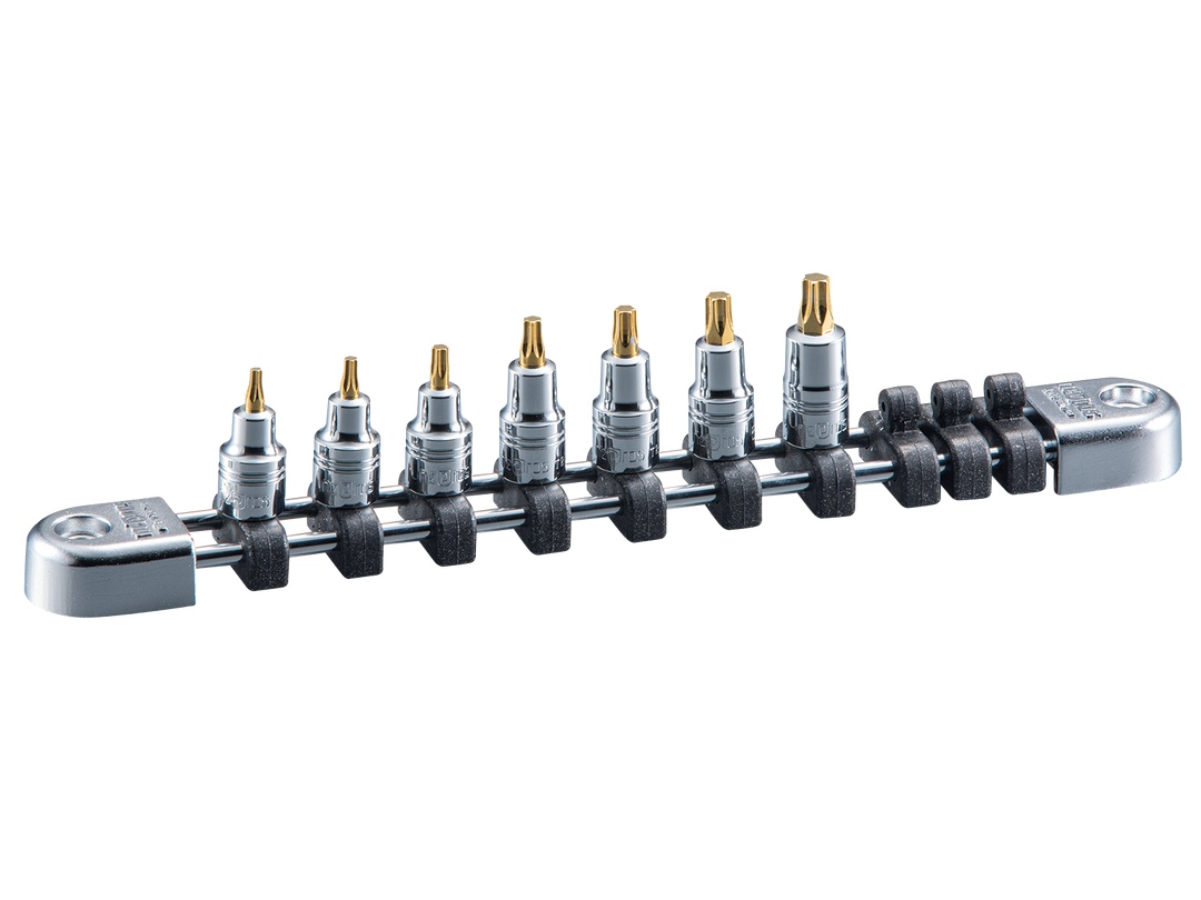 [NTQ4T07SS] Nepros(ネプロス)6.3sq.スタッビT型トルクスビットソケットセット[7コ組] セット品7個 - MisakaZoo