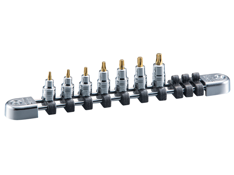 [NTQ4T07SS] Nepros(ネプロス)6.3sq.スタッビT型トルクスビットソケットセット[7コ組] セット品7個 - MisakaZoo