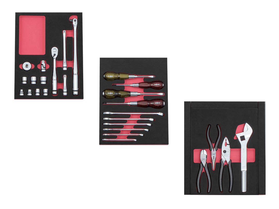 [NTX1NA27A] Nepros(ネプロス)9.5sq.ツールセット［27点組］ セット品27点 - MisakaZoo