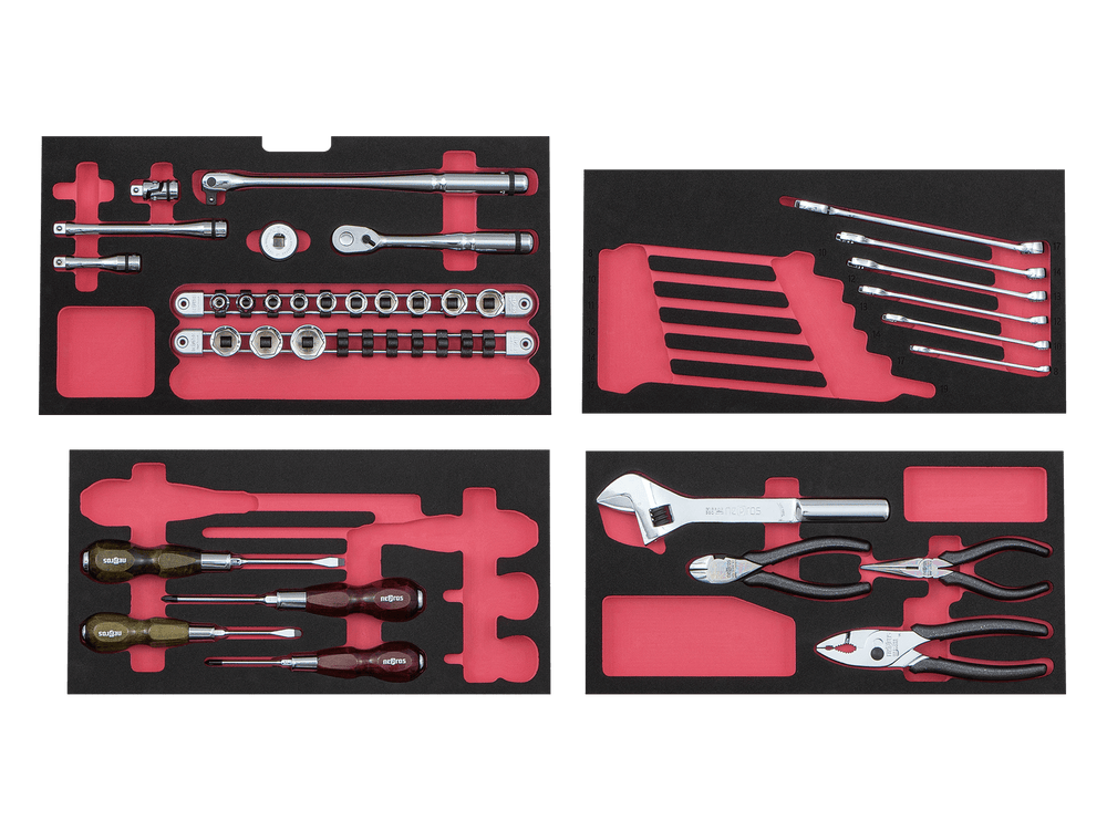 [NTX734BC] Nepros(ネプロス)ツールセット インチサイズ［33点］ セット品33点 - MisakaZoo