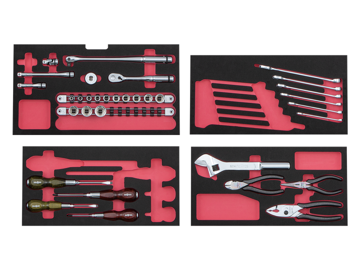 [NTX734BC] Nepros(ネプロス)ツールセット インチサイズ［33点］ セット品33点 - MisakaZoo