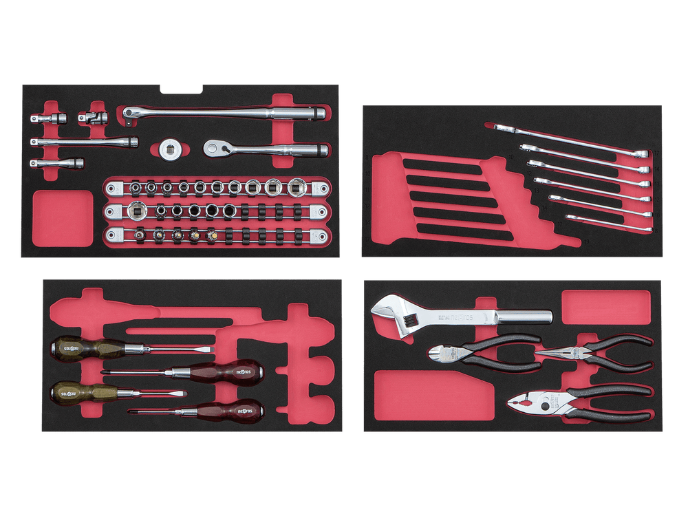 [NTX740CN] Nepros(ネプロス)ツールセット［42点］名前入りツールセット セット品42点 - MisakaZoo