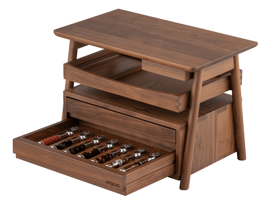 [NTX907JWA] Nepros(ネプロス)neXT Walnut 漆ラチェットハンドルセット[7点組] セット品7点 - MisakaZoo
