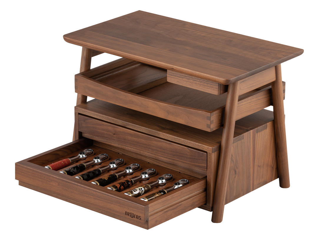 [NTX907JWA] Nepros(ネプロス)neXT Walnut 漆ラチェットハンドルセット[7点組] - MisakaZoo