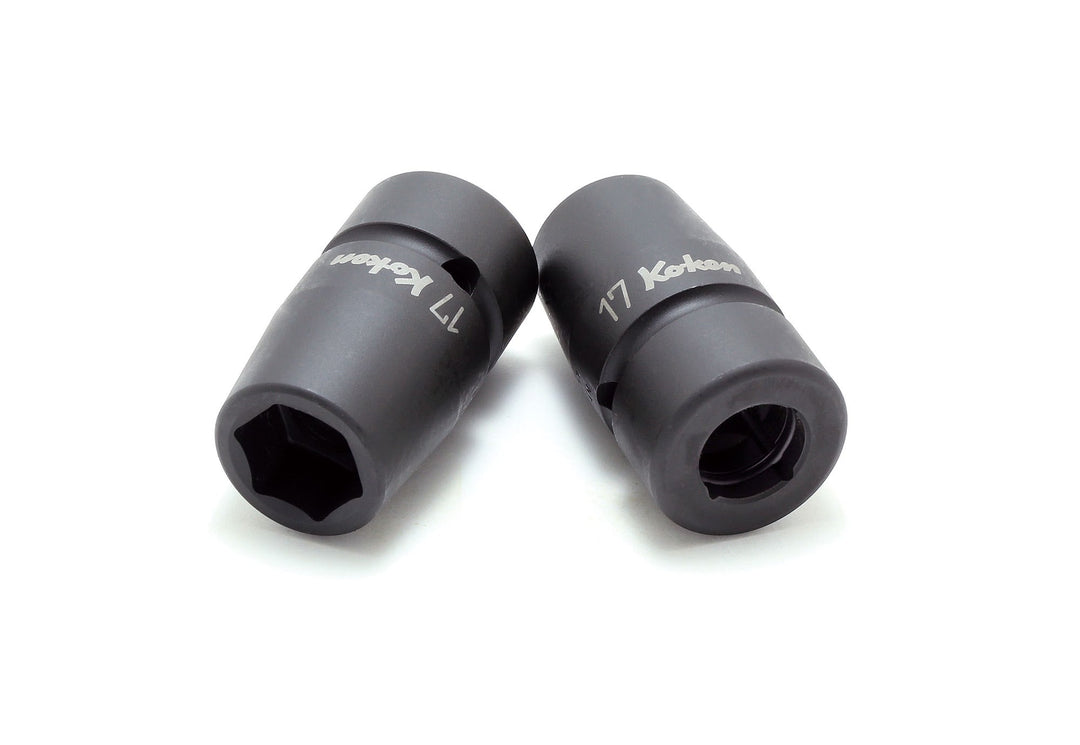 [NV14400-15] Ko-ken(コーケン) 1/2"(12.7mm)SQ. 防振6角ソケット 15mm 単品1個 - MisakaZoo
