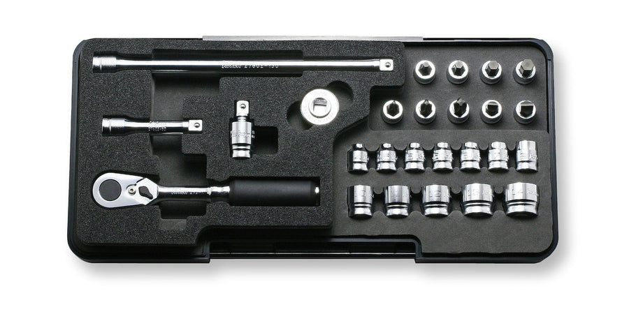 [P2285Z(G72)] Ko-ken Z-EAL(コーケン ジール) 1/4"(6.35mm)SQ. ソケットセット 26ヶ組 セット品26個 - MisakaZoo