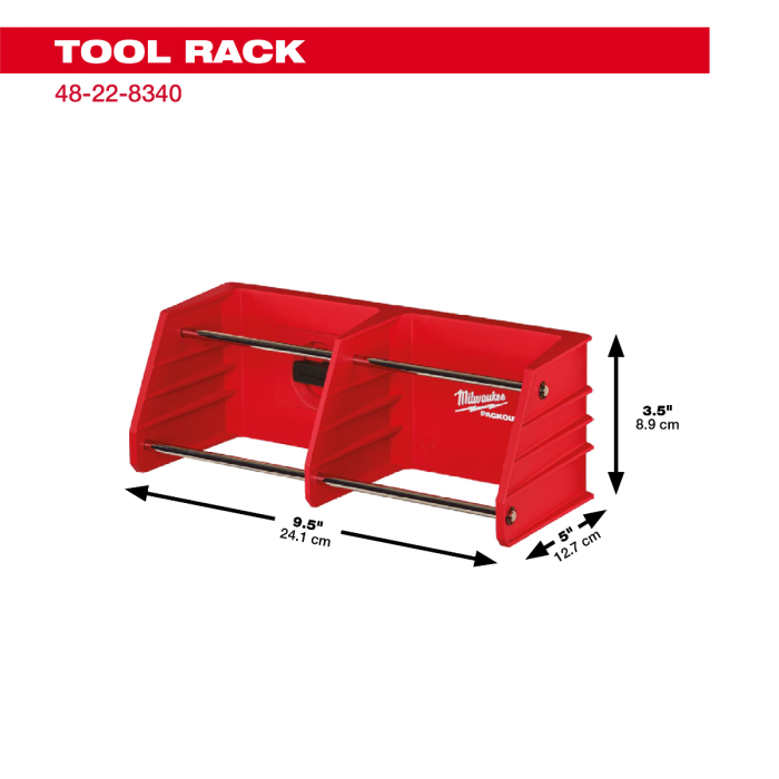 「PackOut」 Milwaukee Tool | ミルウォーキーツール PACKOUT™ プライヤーラック 48-22-8340