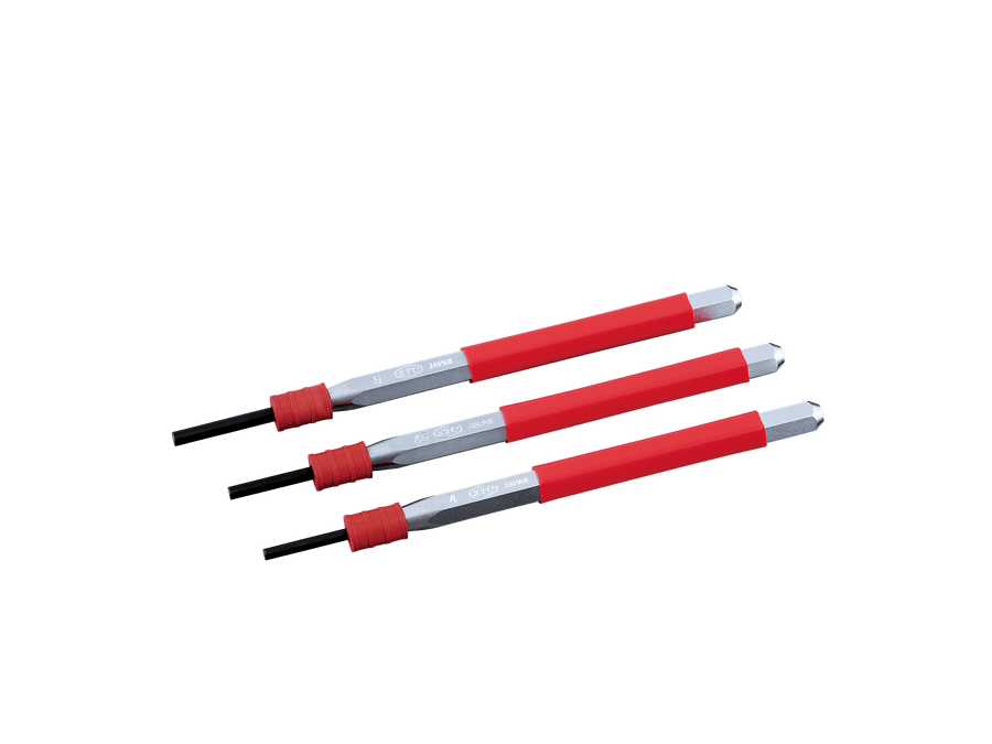 [PK3] KTC(京都機械工具)ノックピンポンチセット［3本組］（PK-4185・45185・5190） セット品3点 - MisakaZoo