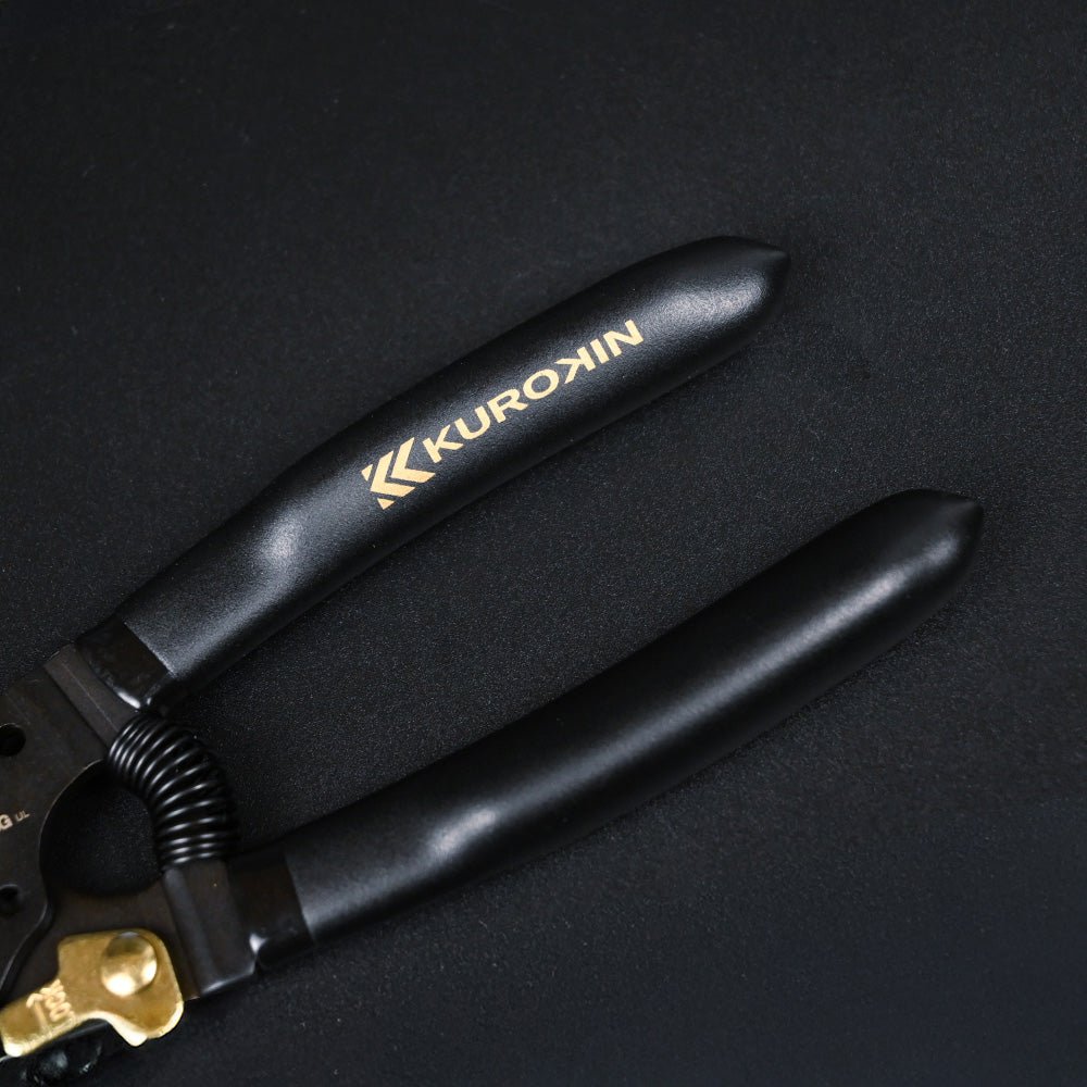 [PP323C-165-BG] KUROKIN 黒金(Black & Gold) ワイヤーストリッパ C型 単品1丁 - MisakaZoo