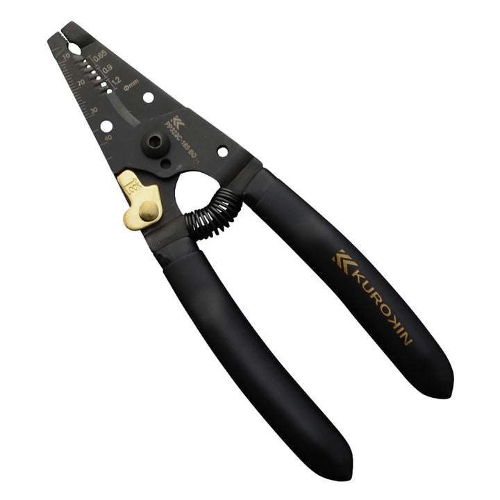 [PP323C-165-BG] KUROKIN 黒金(Black & Gold) ワイヤーストリッパ C型 単品1丁 - MisakaZoo