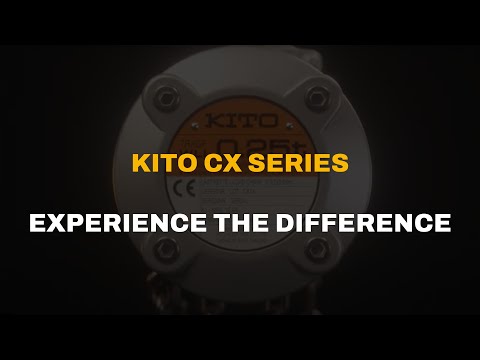 キトー チェーンブロック CX005 500kg 動画