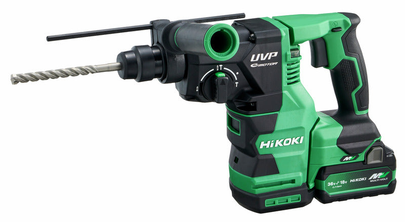 「フルセット品｜2.5Ah仕様」 HiKoki｜ハイコーキ 36Vハンマドリル SDS-plus　DH3628DA　フルセット品