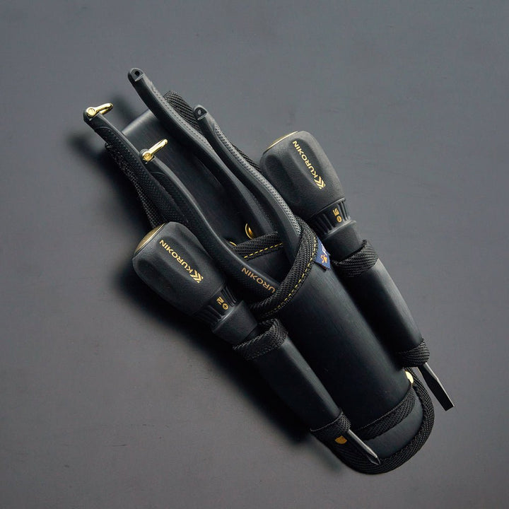 [PS-72BG] KUROKIN 黒金(Black & Gold) ペンチ・ドライバー2段差し 単品1個 - MisakaZoo