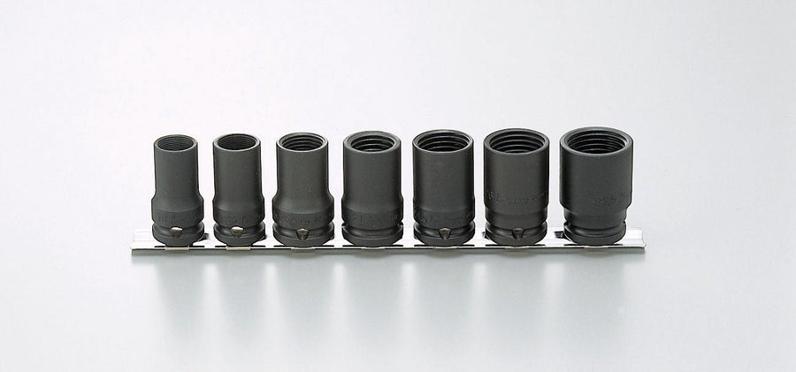 [RS14124/7] Ko-ken(コーケン) 1/2"(12.7mm)SQ. インパクトロックナットバスターレールセット 7ヶ組 セット品7個 - MisakaZoo