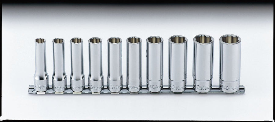 [RS4310M/10] Ko-ken(コーケン) 1/2"(12.7mm)SQ. サーフェイスディープソケットレールセット 10ヶ組 セット品10個 - MisakaZoo