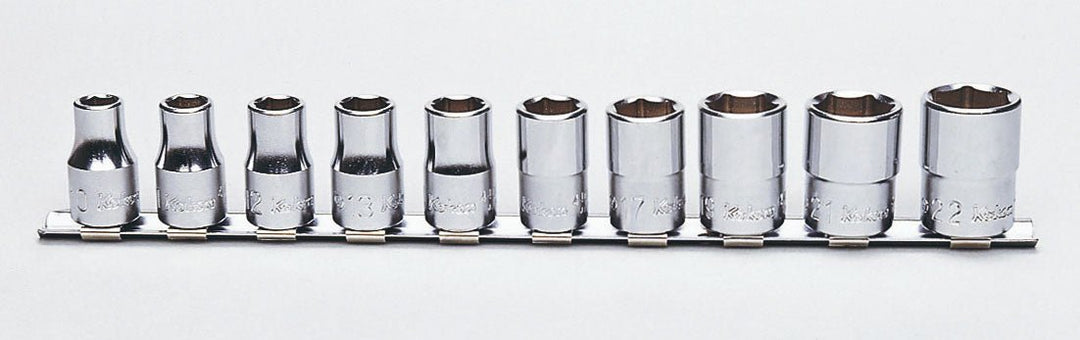 [RS4400M/10] Ko-ken(コーケン) 1/2"(12.7mm)SQ. 6角ソケットレールセット 10ヶ組 セット品10個 - MisakaZoo