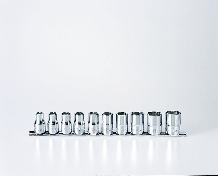 [RS4410M/10] Ko-ken(コーケン) 1/2"(12.7mm)SQ. サーフェイスソケットレールセット 10ヶ組 セット品10個 - MisakaZoo