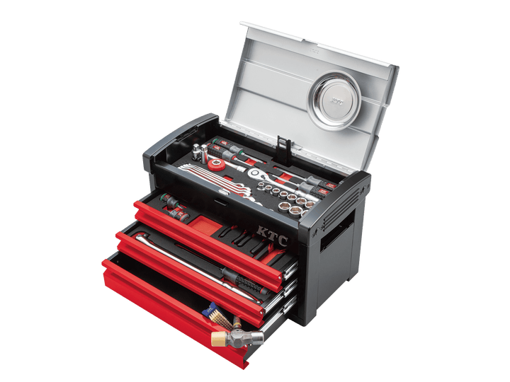 [SK4590E] KTC(京都機械工具)工具セット（チェストタイプ）［59点］ セット品59点 - MisakaZoo