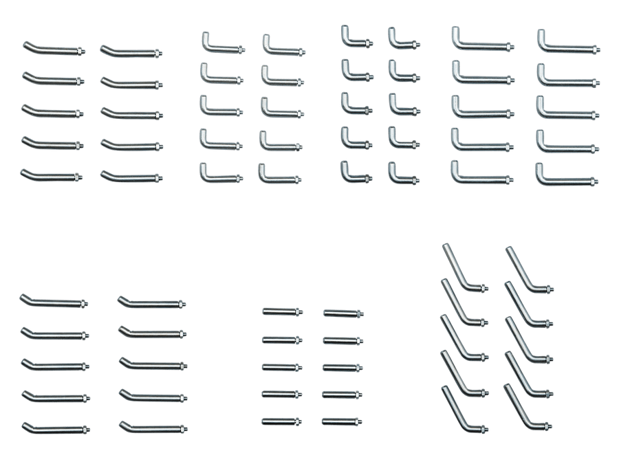 [SKR-54-A] KTC(京都機械工具)フックセット（適用:ソケット（小サイズ）等） セット品10点 - MisakaZoo