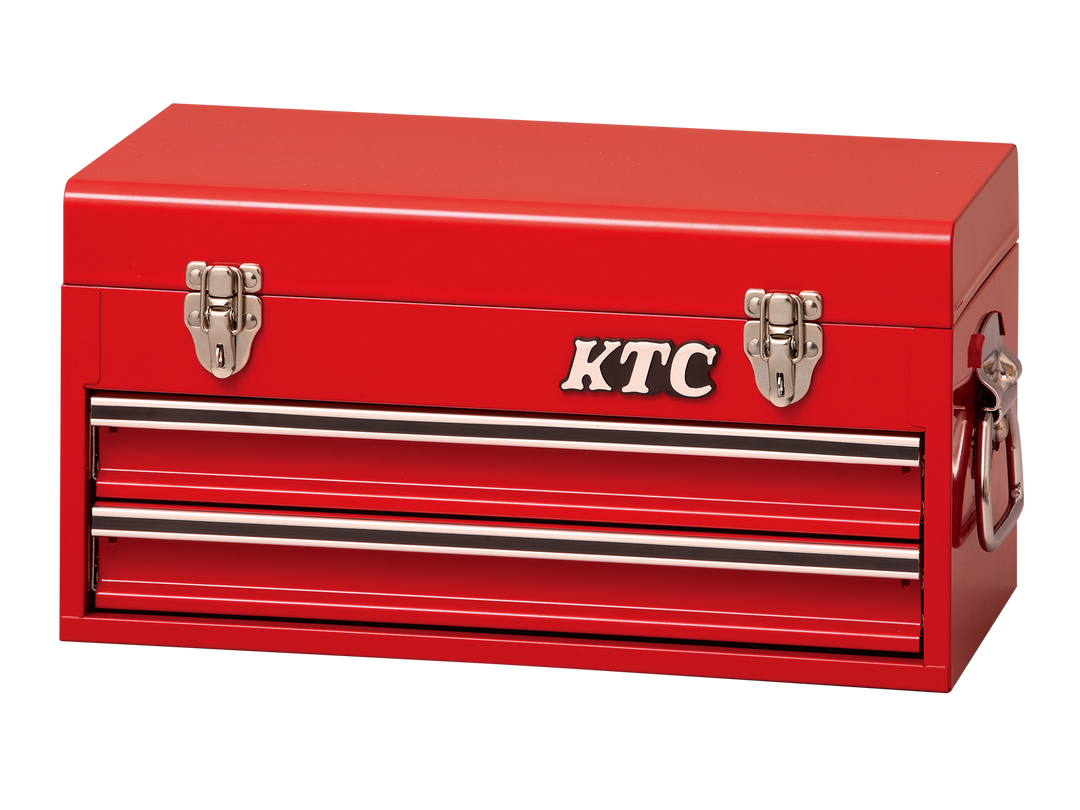 [SKX0102BK] KTC(京都機械工具)ナローチェスト（2段2引出し）（W435×D240×H230 ブラック） 単品1台