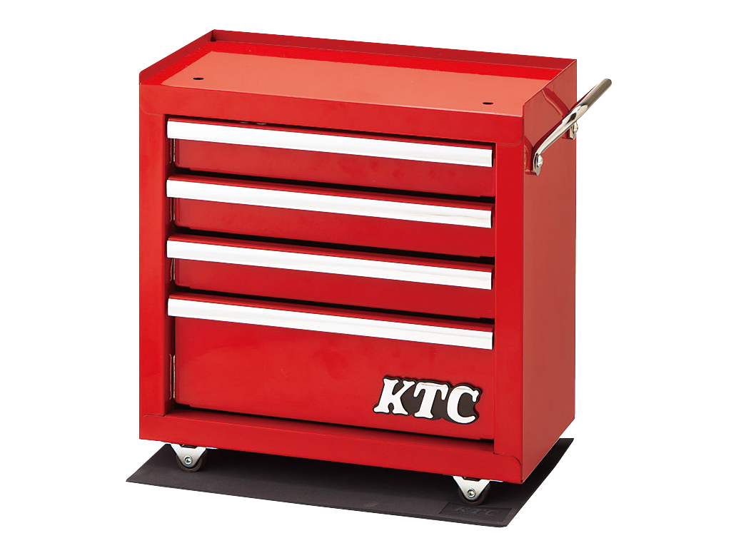 [SKX0514] KTC(京都機械工具)ミニキャビネット（4段4引出し）（W320×D150×H285） 単品1台