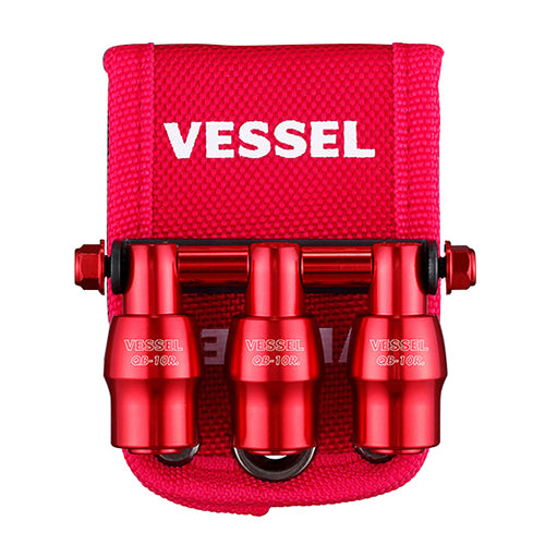VESSEL クイックキャッチャ３連ホルダ QB-10B3RR