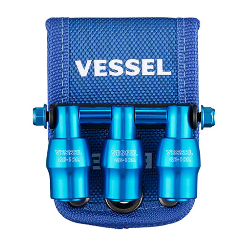 VESSEL クイックキャッチャ３連ホルダ QB-10B3BB