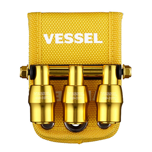 VESSEL クイックキャッチャ３連ホルダ QB-10B3YY